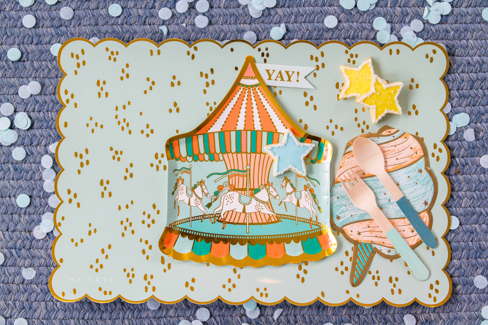 Fun Fair Cotton Candy Napkins Ma Fête