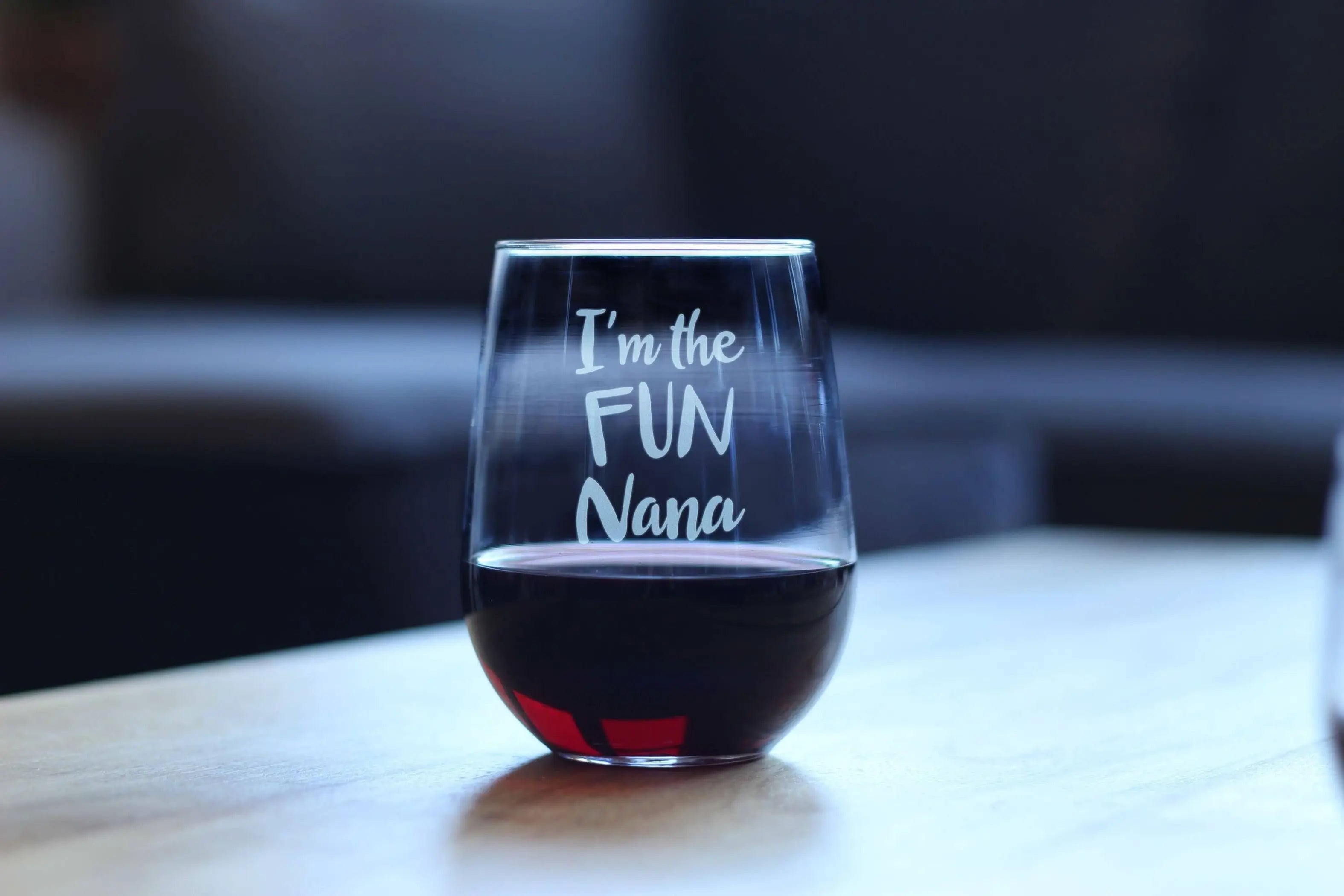 Fun Nana Stemless Wine Glass - Mother's Day Gifts and Decor Bevvee