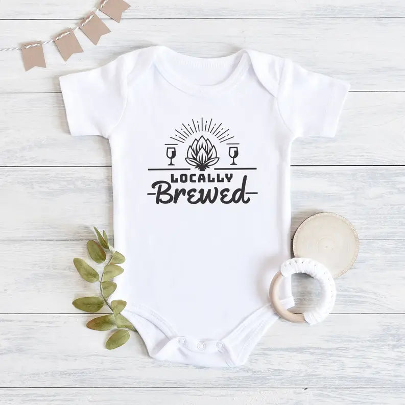 Funny Onesie Beer Baby Bodysuit Stiles Tee