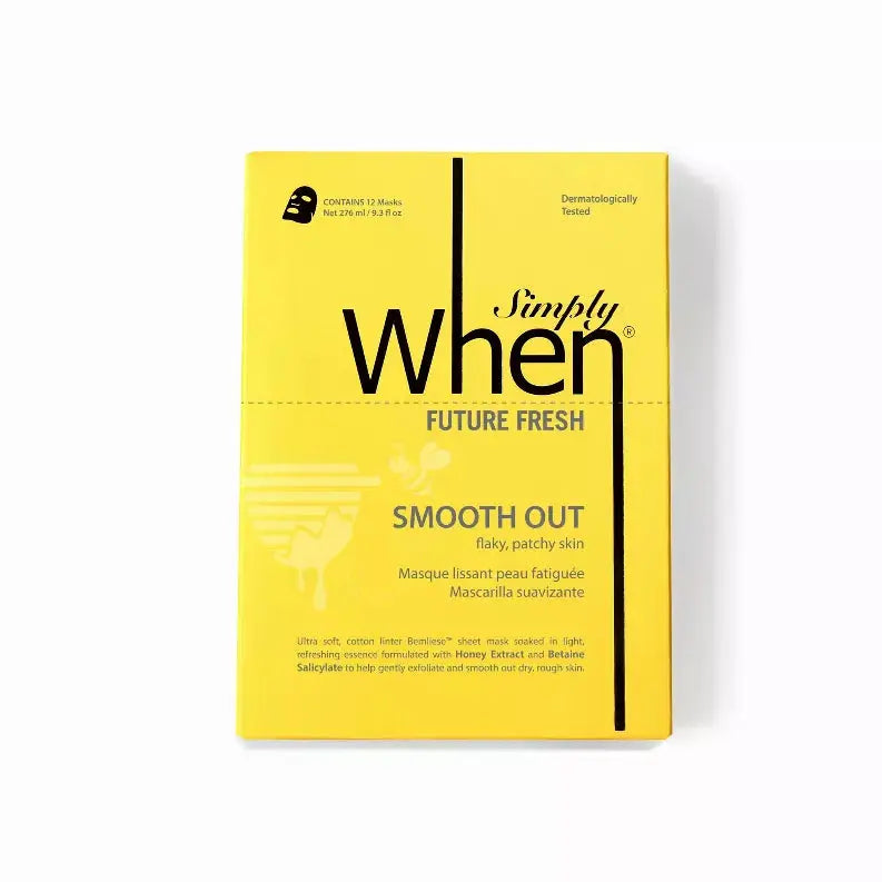 Future Fresh Smooth Out Ultra-Soft Cotton Linter Bemliese Sheet Mask - Simply When When Beauty