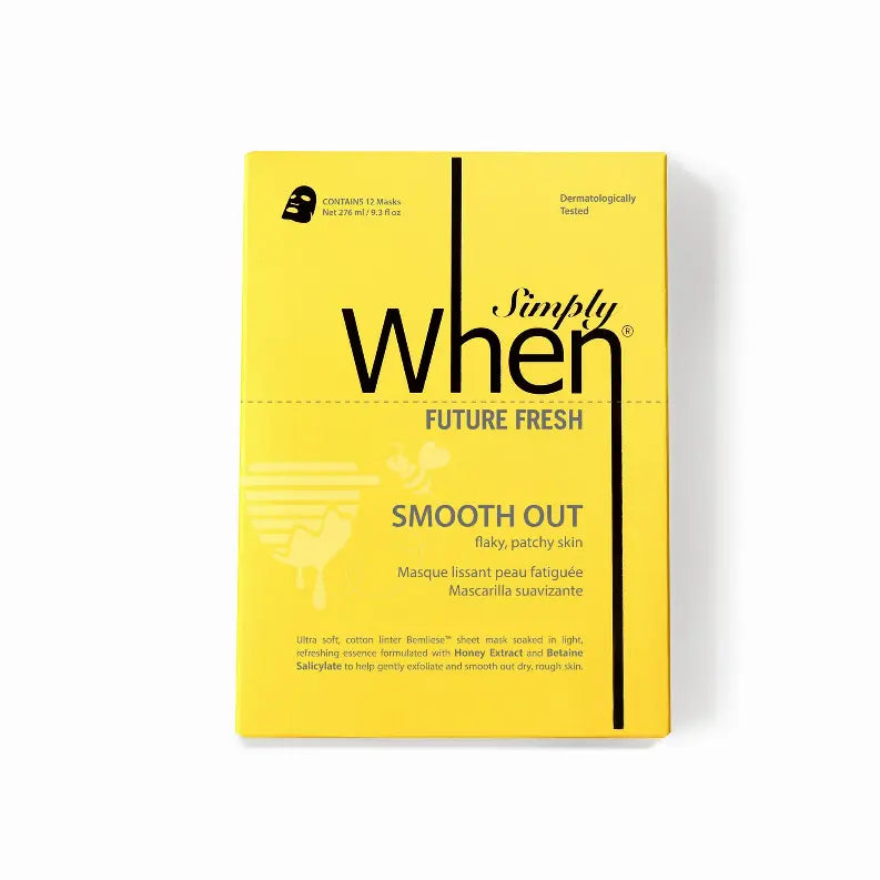 Future Fresh Smooth Out Ultra-Soft Cotton Linter Bemliese Sheet Mask - Simply When When Beauty