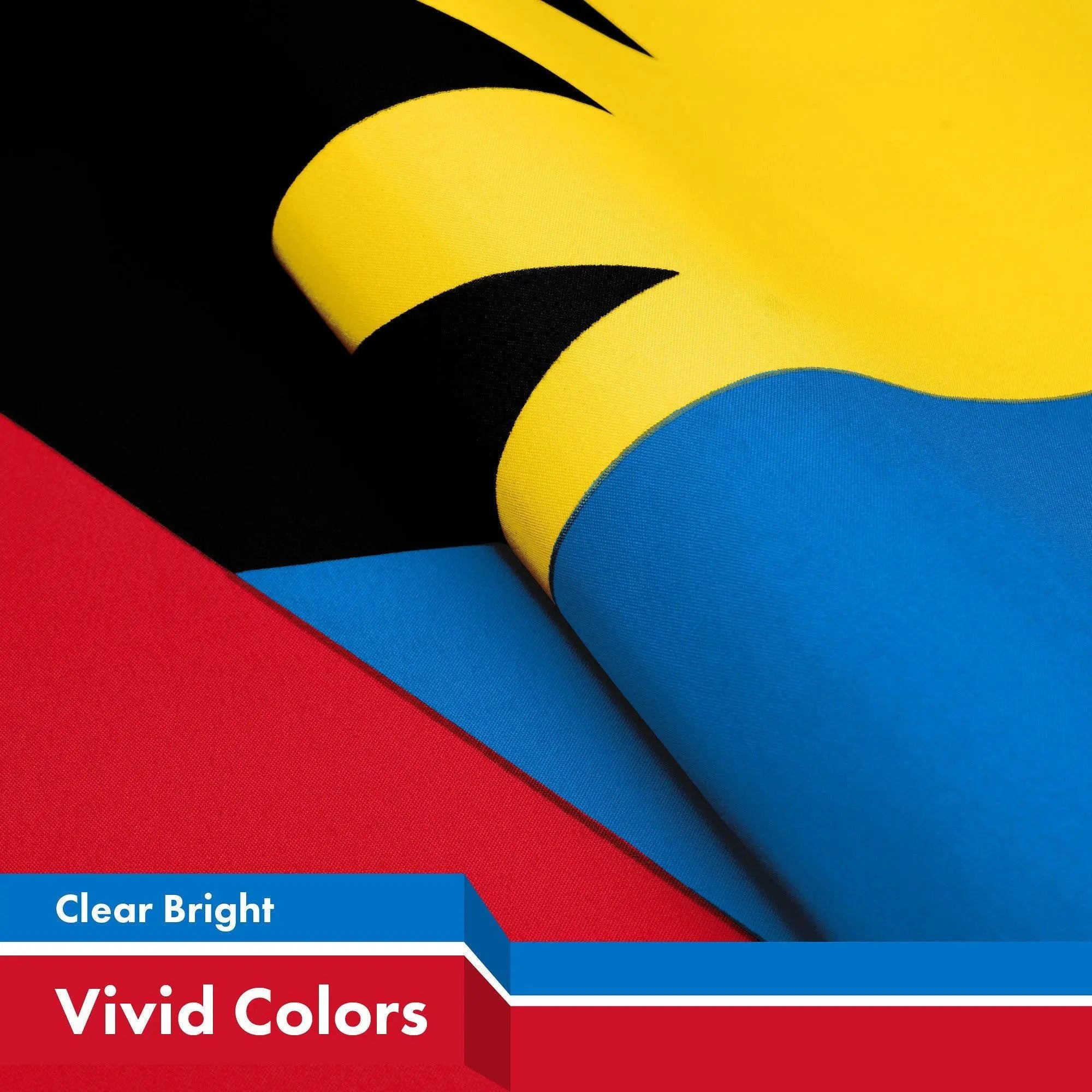 G128 2 Pack: Antigua and Barbuda Antiguan and Barbudan Flag | 3x5 Ft | LiteWeave Pro Printed 150D Poly | Country Flag, Vibrant Colors, Brass Grommets, Thicker and More Durable Than 100D 75D Poly G128