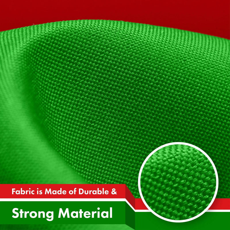 G128 2 Pack: Oman Omani Flag | 3x5 Ft | Printed 150D Polyester - Indoor/Outdoor, Vibrant Colors, Brass Grommets, Quality Polyester, Much Thicker More Durable Than 100D 75D Polyester G128