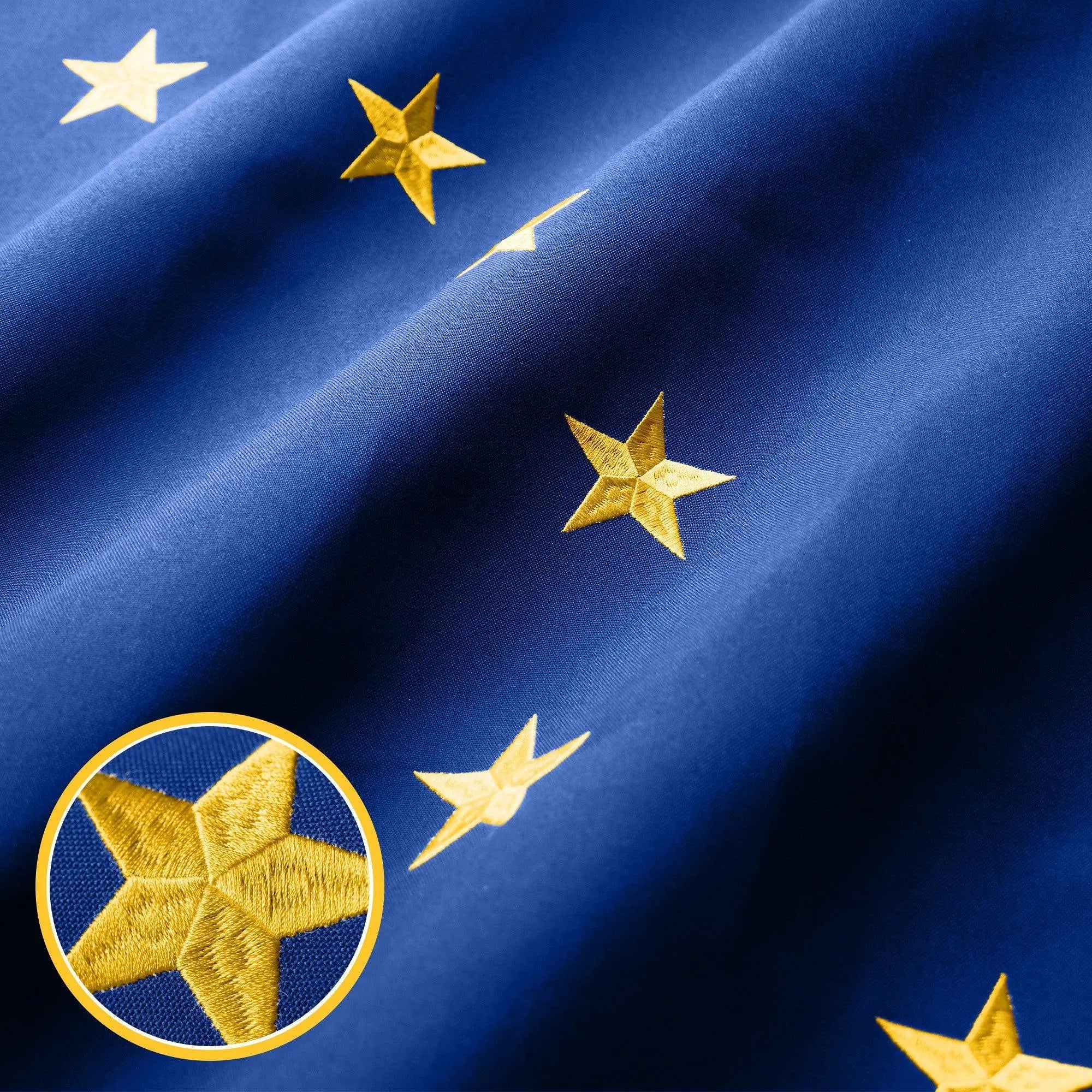 G128 Alaska State Flag | 2.5x4 Ft | StormFlyer Series Embroidered 220GSM Spun Polyester | Embroidered Design, Indoor/Outdoor, Brass Grommets, Heavy Duty, All Weather G128