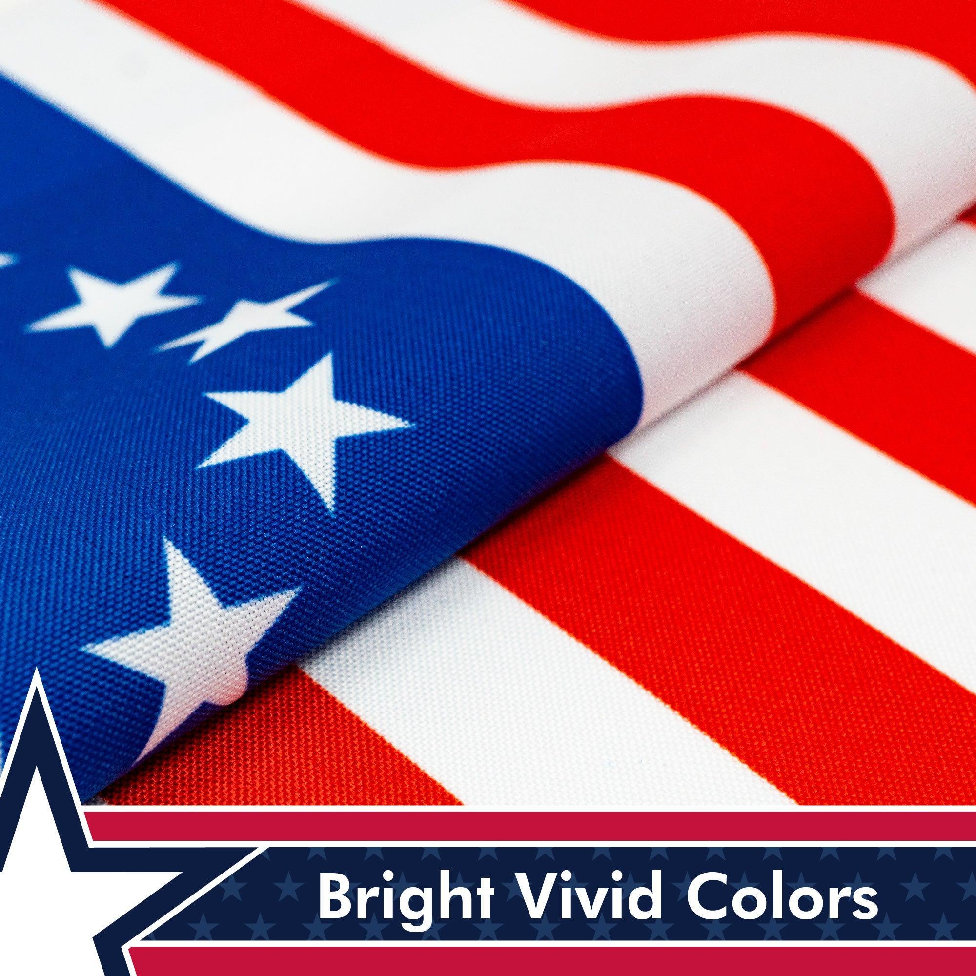 G128 Betsy Ross Historical American Flag Garden Flag | 12x18 Inch | Printed 150D Polyester - Betsy Ross 13 Stars Patriotic Outdoor Flag G128