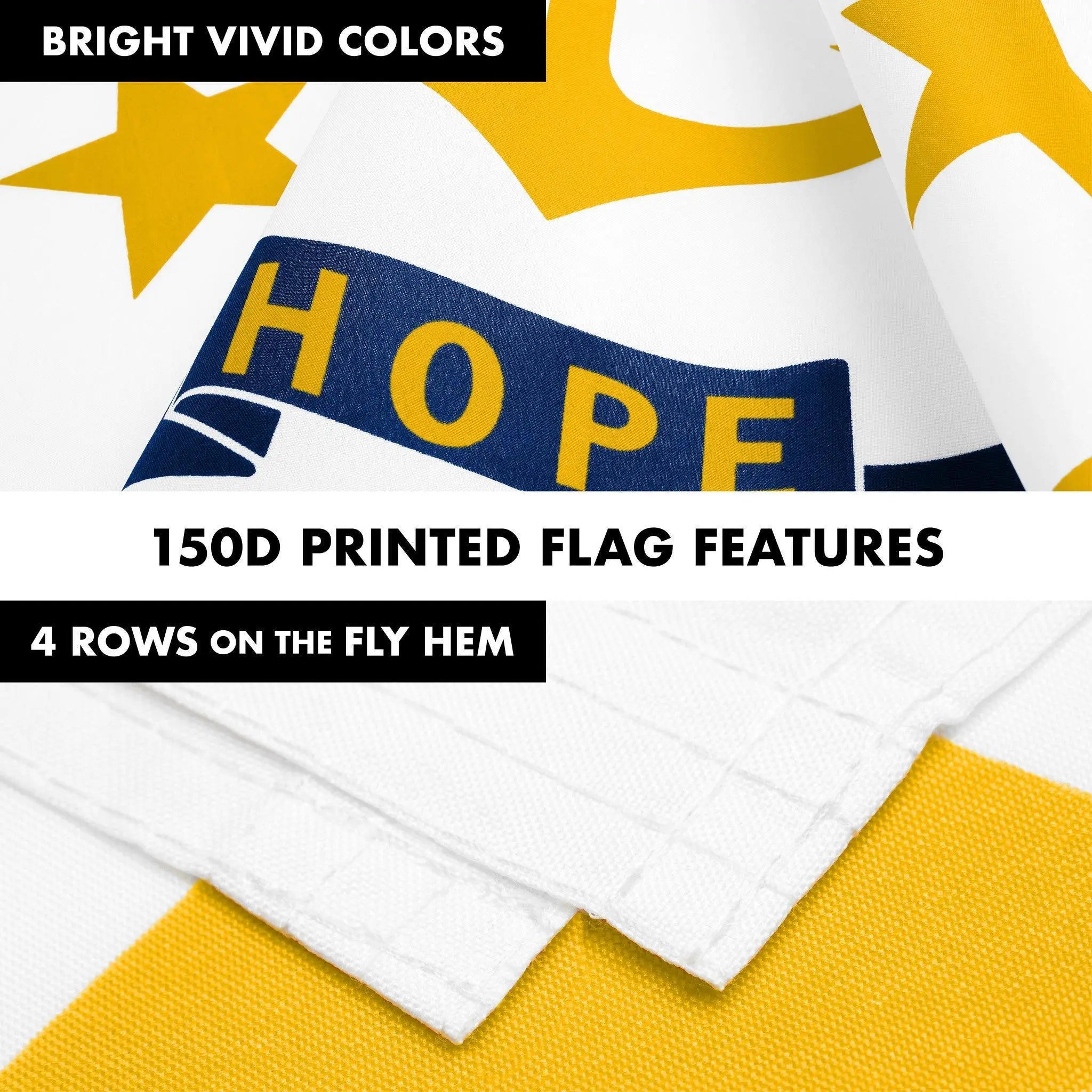 G128 Combo Pack: 6 Ft Tangle Free Spinning Flagpole (Black) & Rhode Island Flag 3x5 Ft Printed 150D Polyester, Brass Grommets (Flag Included) Aluminum Flag Pole G128