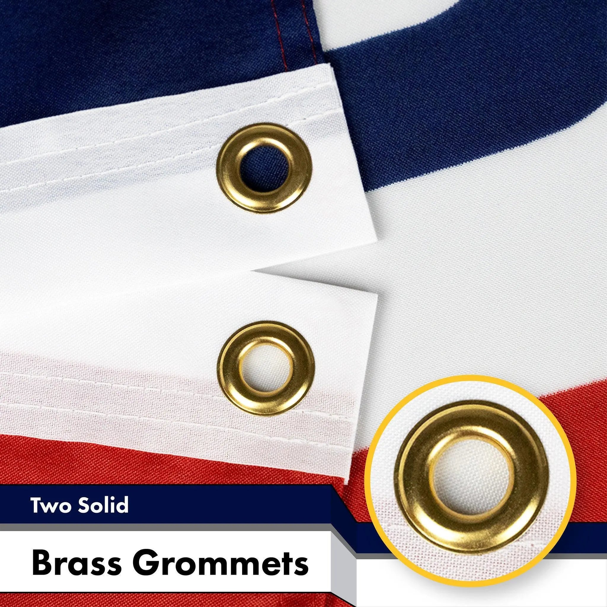 G128 Combo Pack: American USA Flag 3x5 Ft & Saturdays are for the Girls Flag 3x5 Ft | Both LiteWeave Pro Series Printed 150D Polyester, Brass Grommets G128