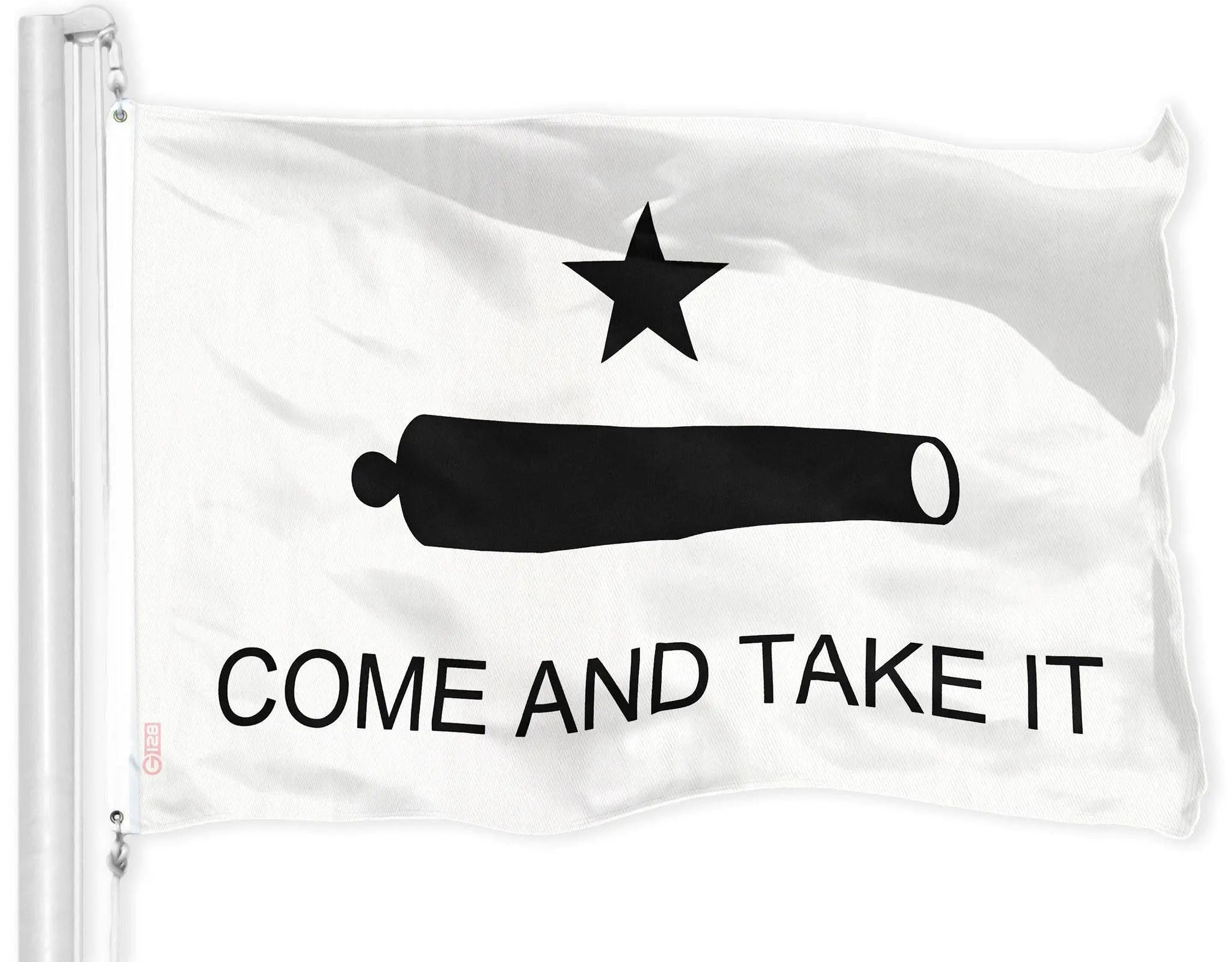 G128 Come and Take It Flag | 3x5 feet | Printed 150D Quality Polyester G128