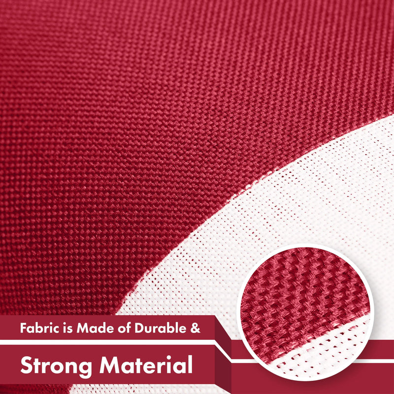 G128 Latvia Latvian Flag | 3x5 Ft | Printed 150D Polyester - Indoor/Outdoor, Vibrant Colors, Brass Grommets, Quality Polyester, Much Thicker More Durable Than 100D 75D Polyester G128