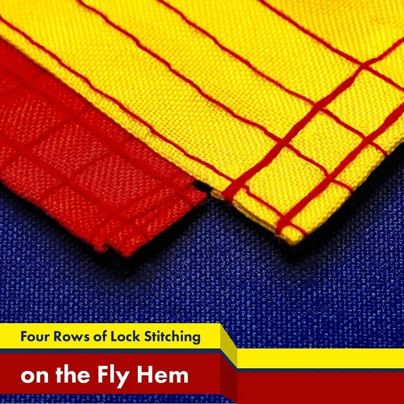 G128 Venezuela Venezuelan Flag | 3x5 feet | Printed 150D - Indoor/Outdoor, Vibrant Colors, Brass Grommets, Quality Polyester, Much Thicker More Durable Than 100D 75D Polyester G128