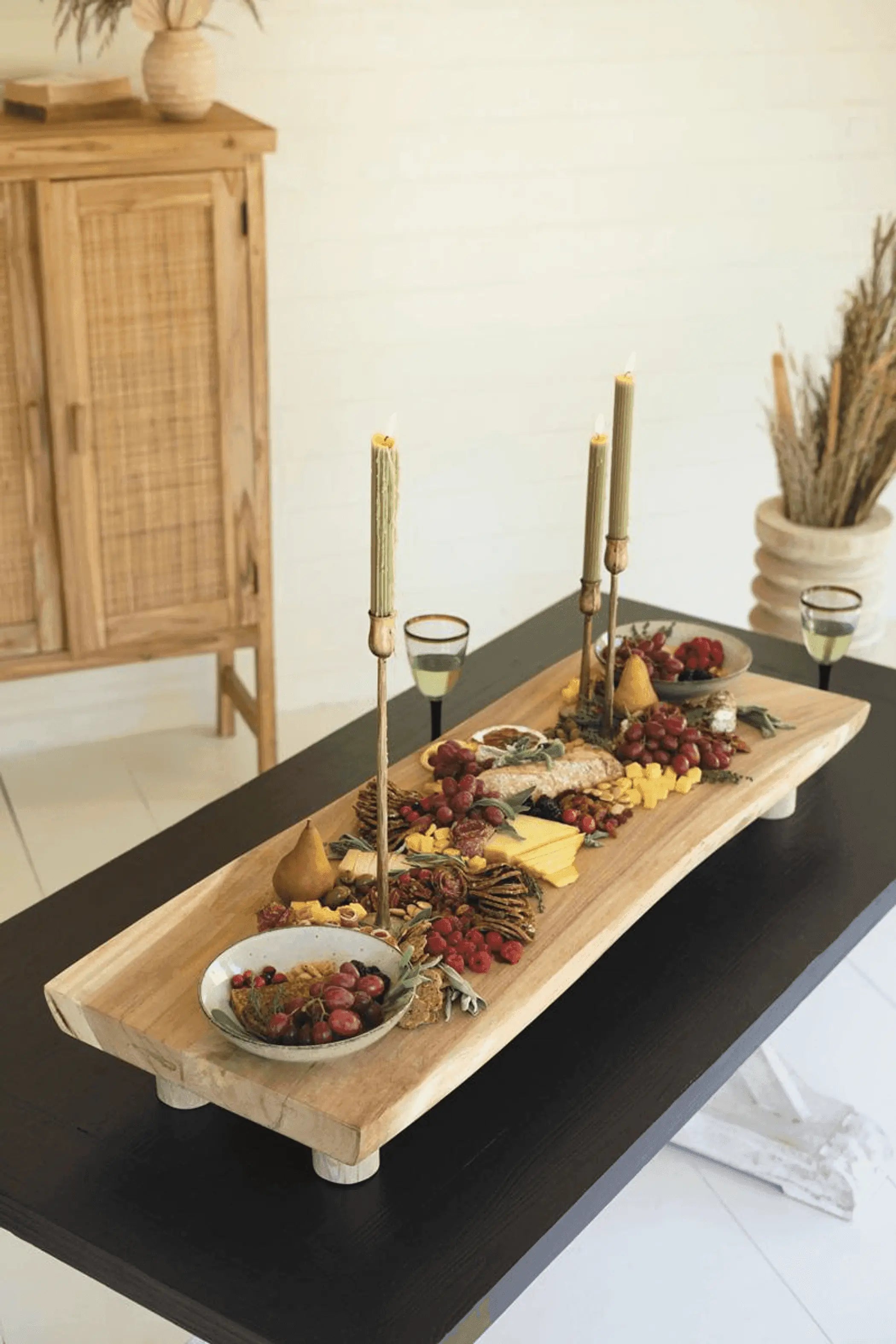 GIANT SUAR WOOD CHARCUTERIE BOARD Kalalou
