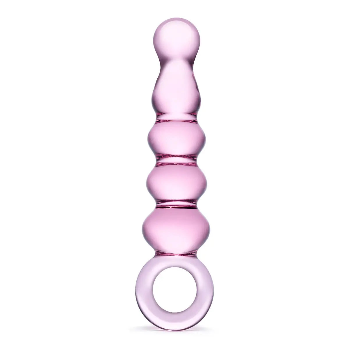 GLAS Quintessence Beaded Anal Slider 7.5" Glas