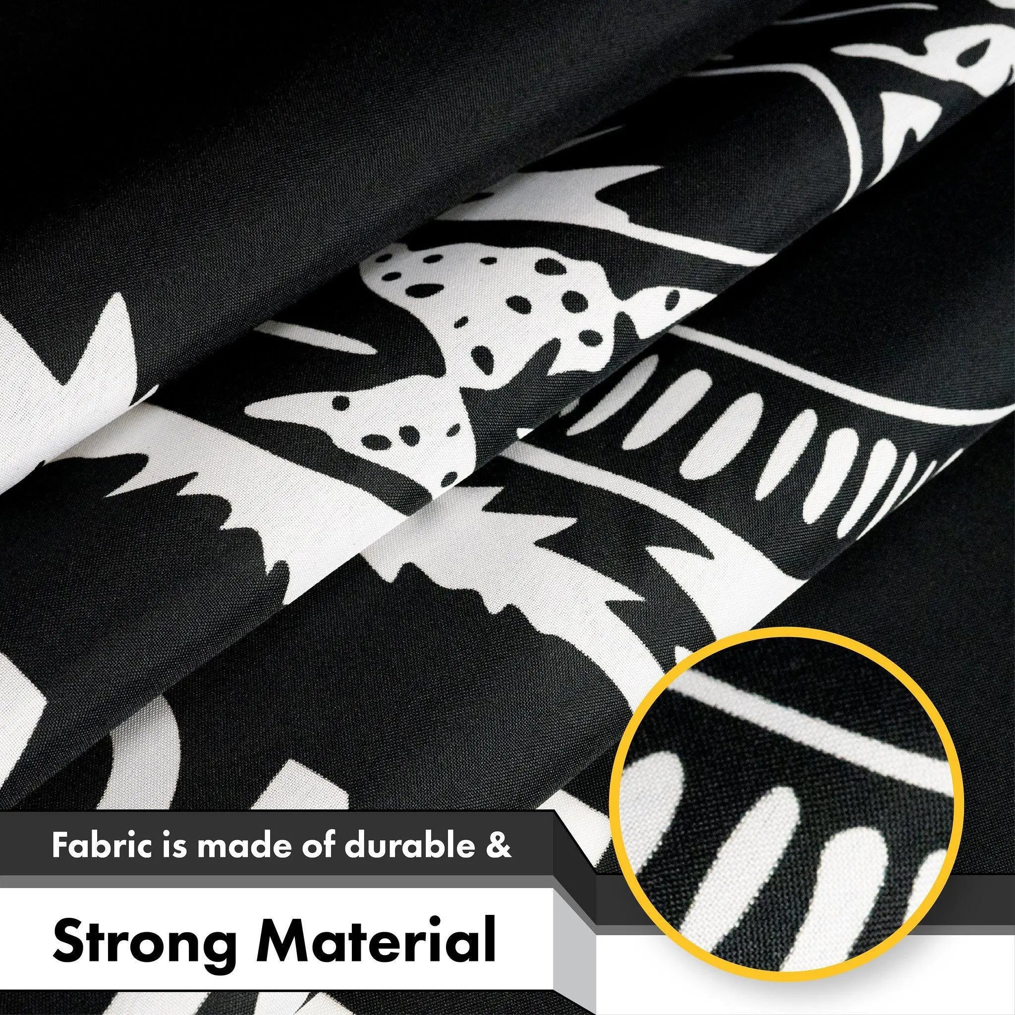 Gadsden Black and White Flag 3x5 Ft 2-Pack Printed 150D Polyester By G128 - GreatEagleInc