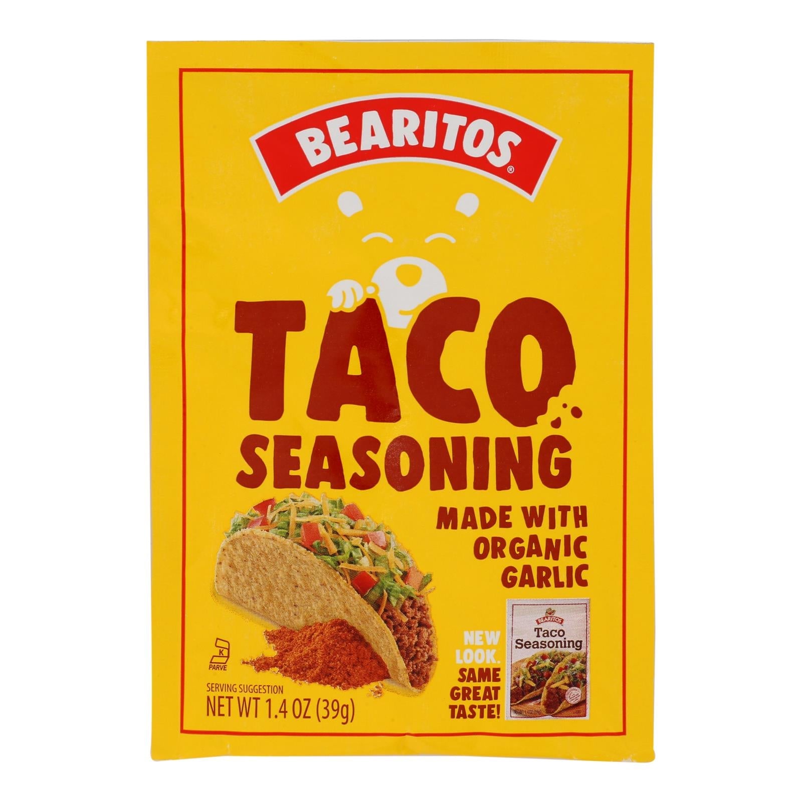 Garden Of Eatin' - Seasoning Taco - Case Of 12-1.4 Oz Bearitos