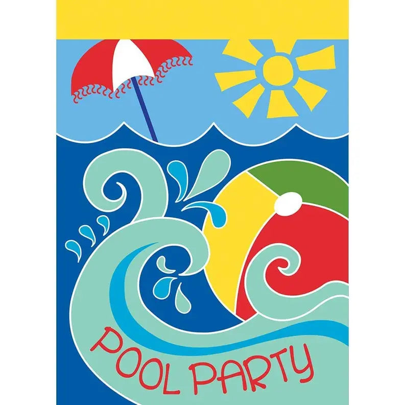 Garden Pool Party Flag Dicksons Inc
