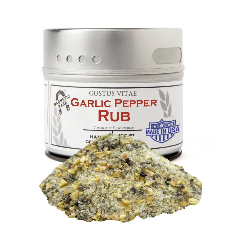 Garlic Pepper Rub Gustus Vitae