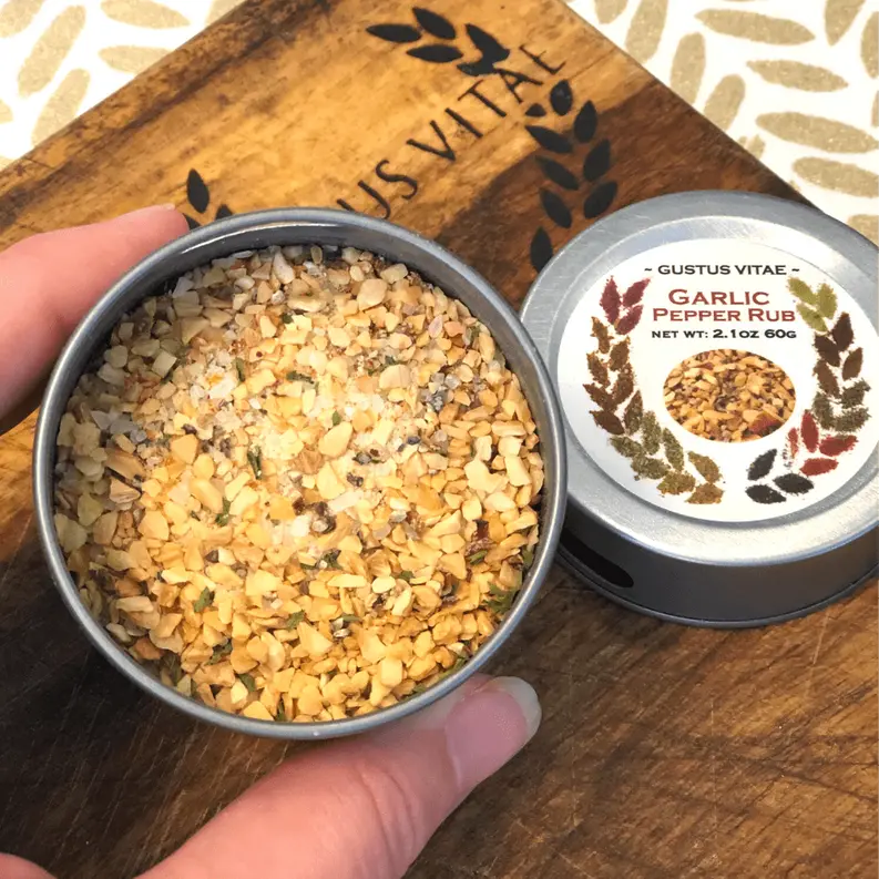 Garlic Pepper Rub Gustus Vitae