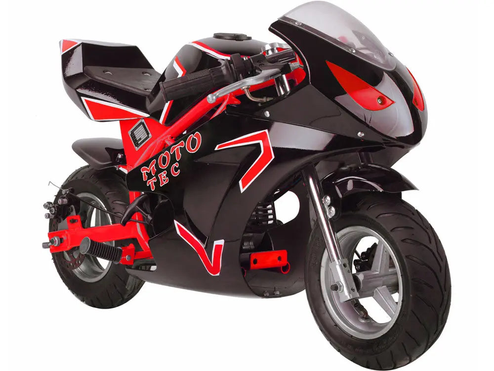 Gas Pocket Bike Gt 49cc 2-stroke Red MotoTec