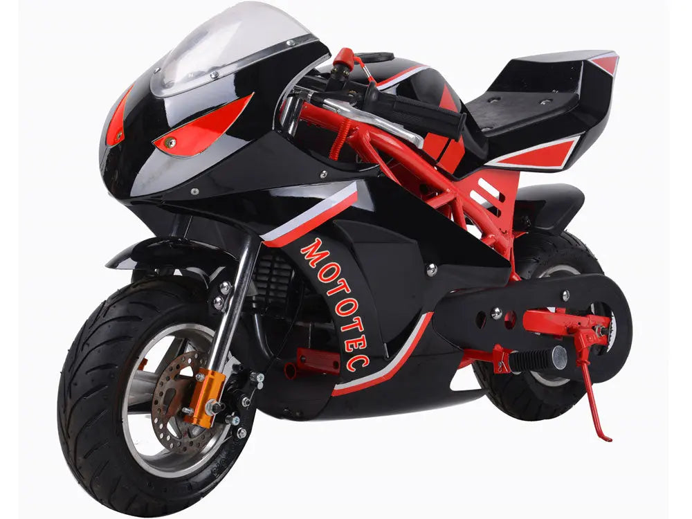 Gas Pocket Bike Gt 49cc 2-stroke Red MotoTec