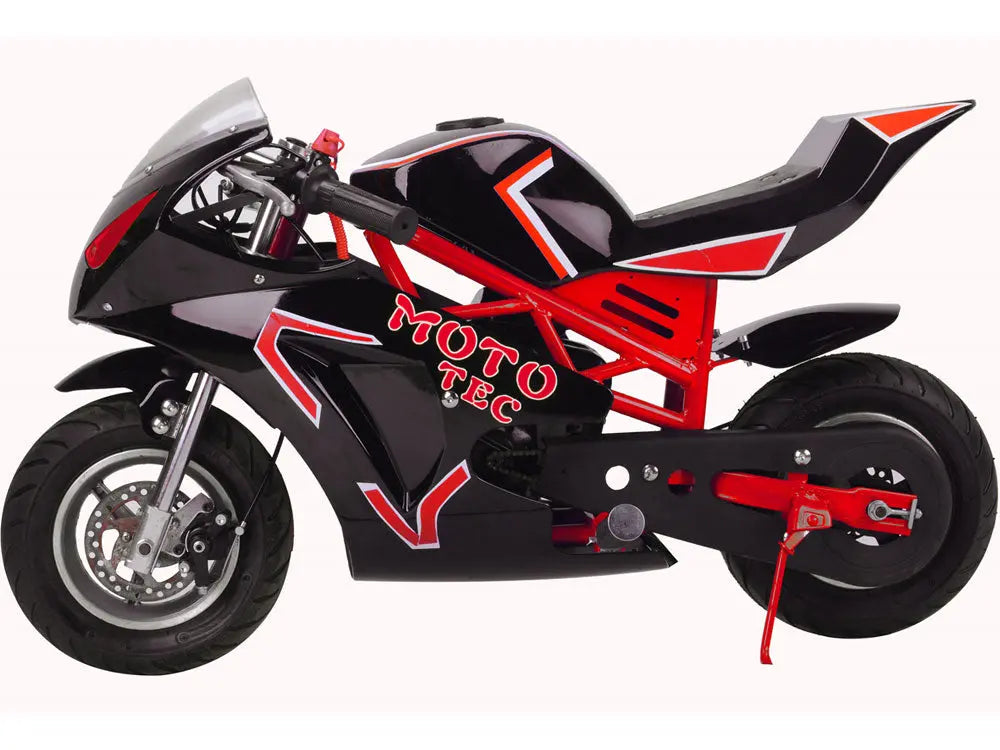 Gas Pocket Bike Gt 49cc 2-stroke Red MotoTec