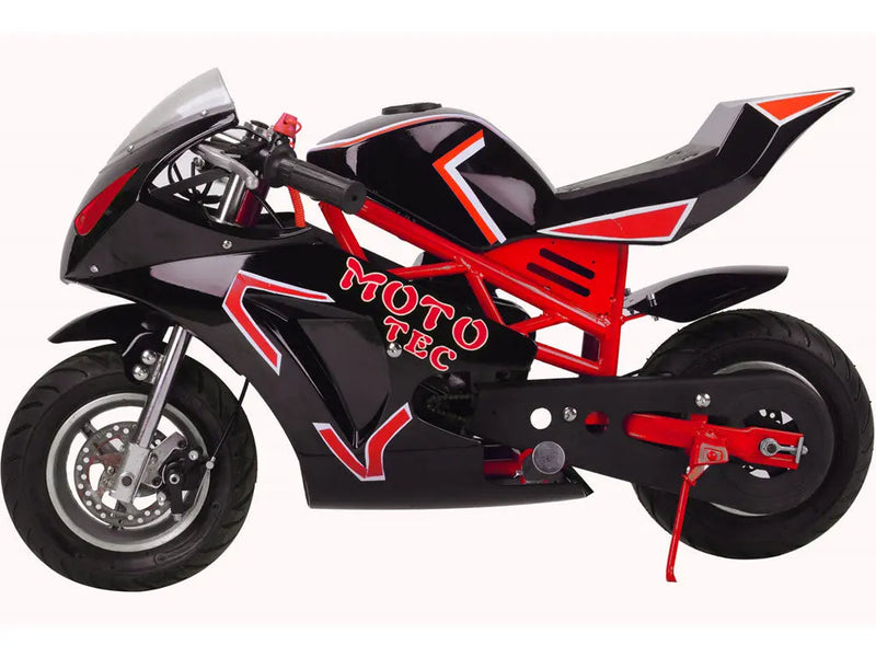 Gas Pocket Bike Gt 49cc 2-stroke Red MotoTec