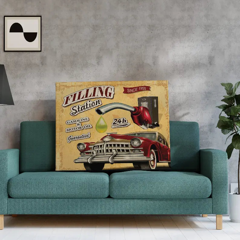 Gasoline Art Print Blankets2U