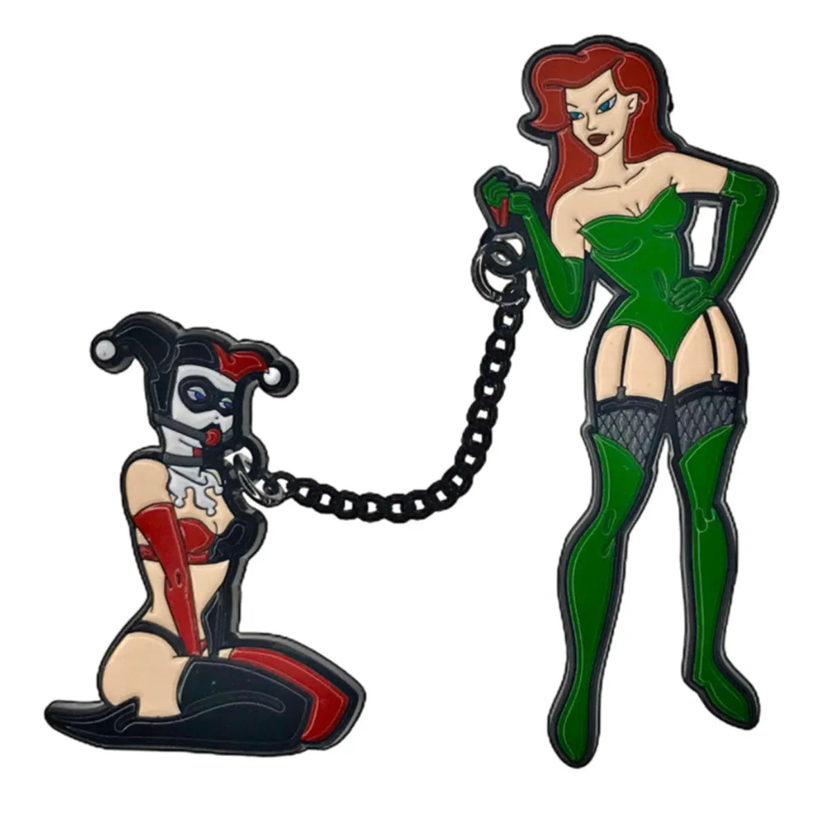 Geeky & Kinky Bad Love Harley & Ivy Duo Pin Geeky & Kinky