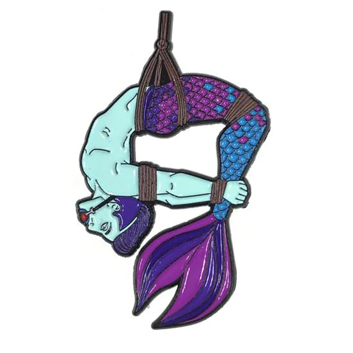 Geeky & Kinky Blue Merman Pin Geeky & Kinky