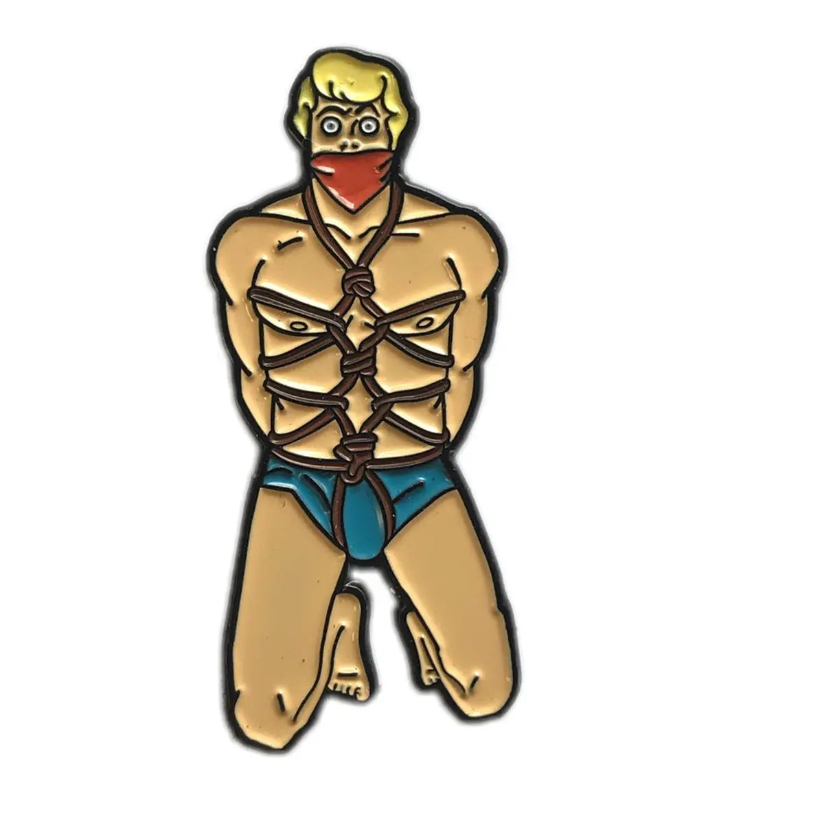 Geeky & Kinky Freddy Bound Pin Geeky & Kinky