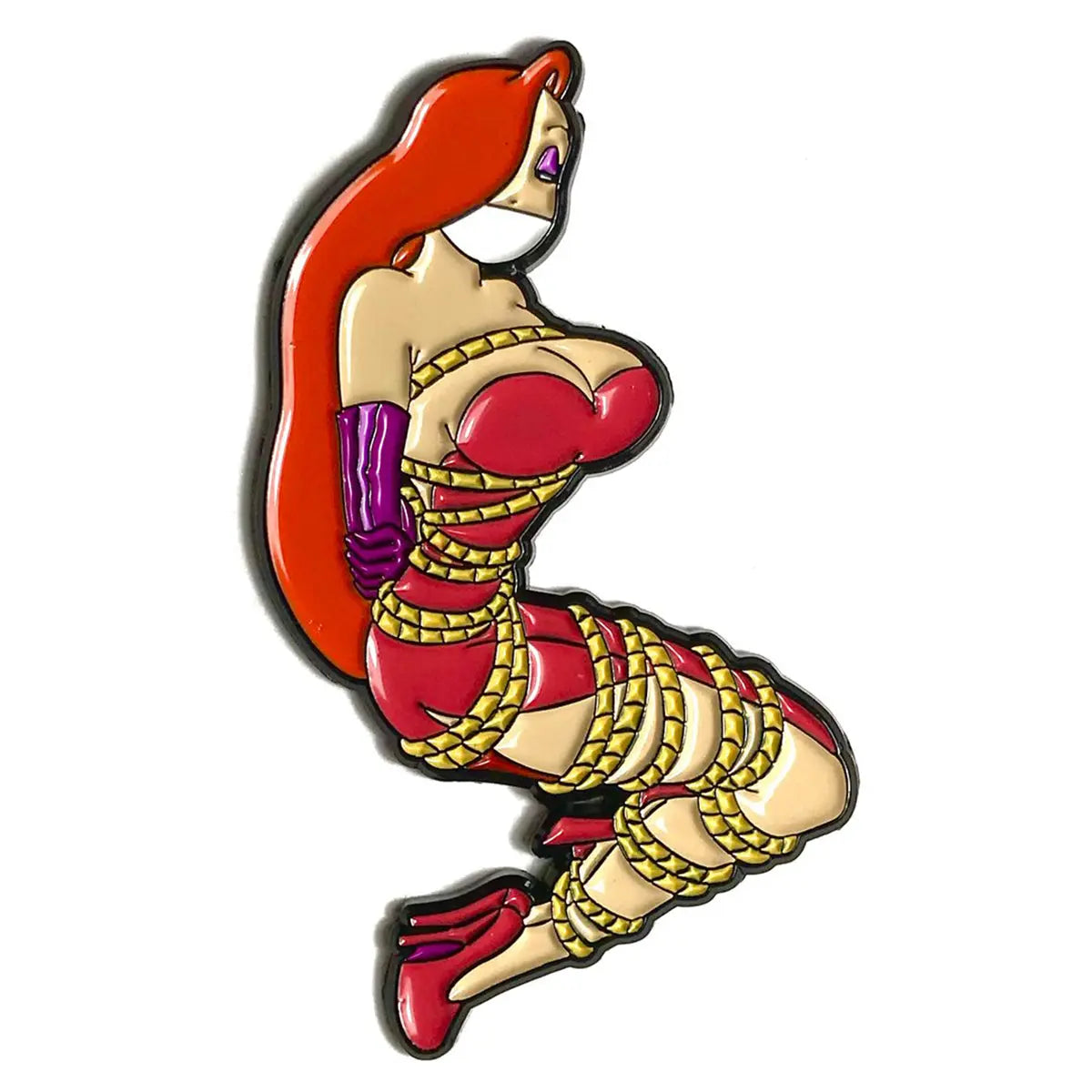 Geeky & Kinky Jessica Rabbit Pin Geeky & Kinky