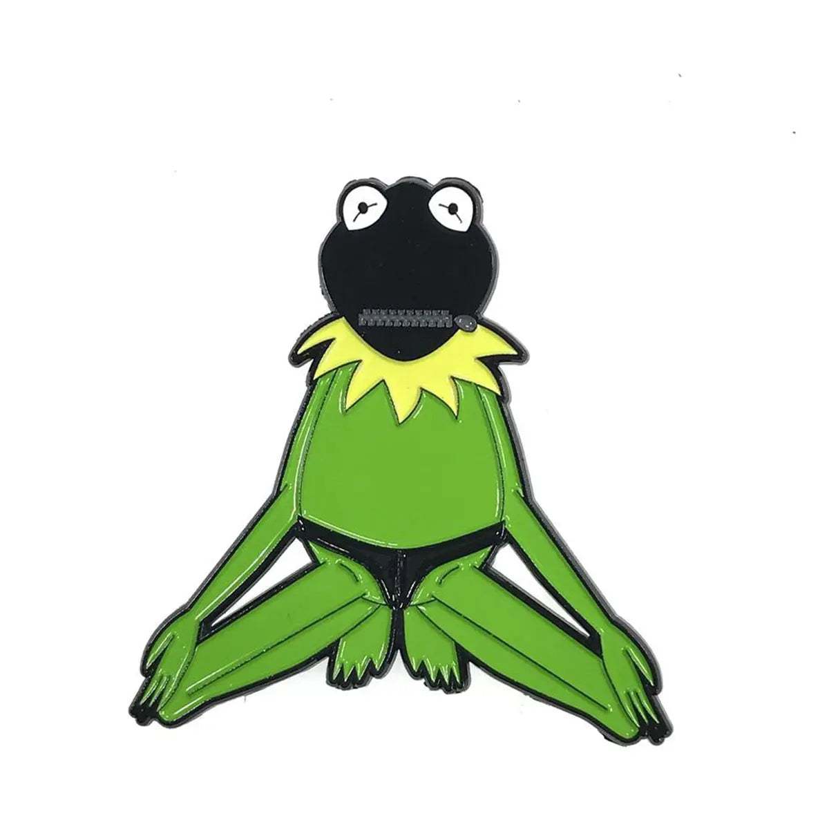 Geeky & Kinky Kermit Masked Pin Geeky & Kinky