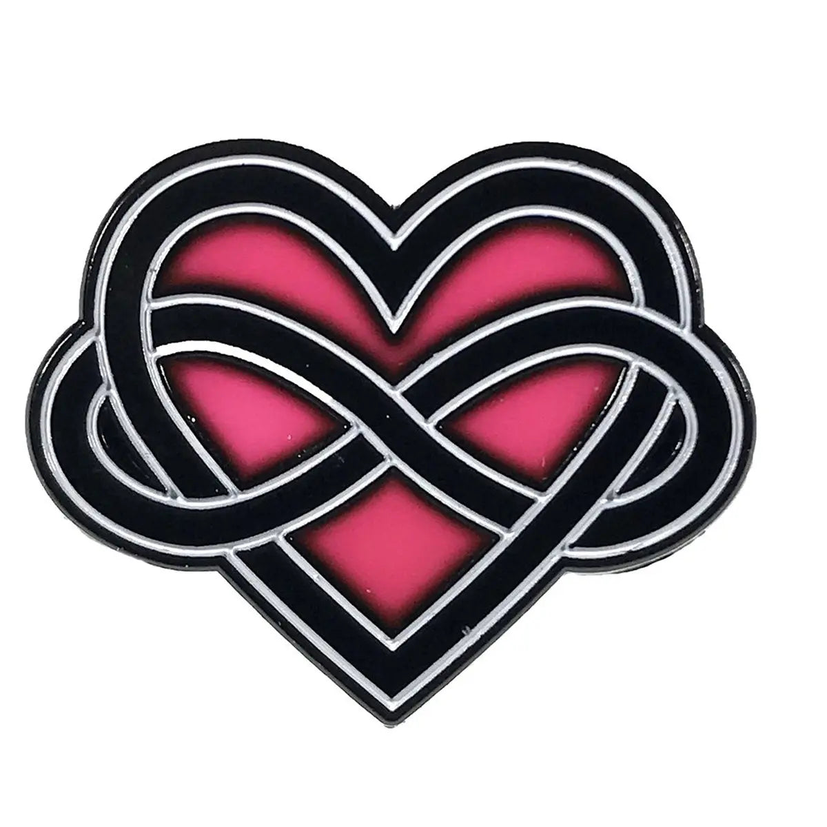 Geeky & Kinky Polyamory Pin Geeky & Kinky