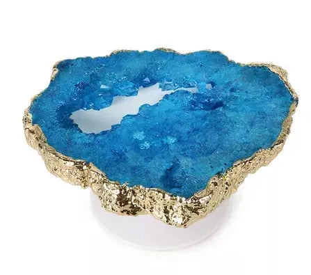 Gemstone Phone Grip Light Blue Trybe-Mobile