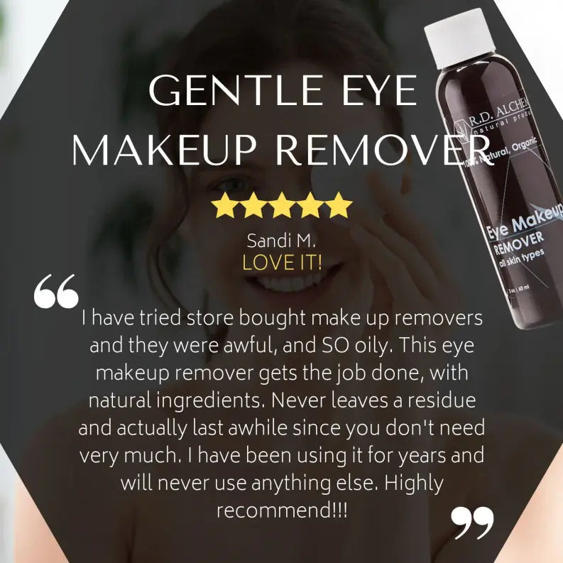 Gentle Eye Makeup Remover R.D. Alchemy Natural Products