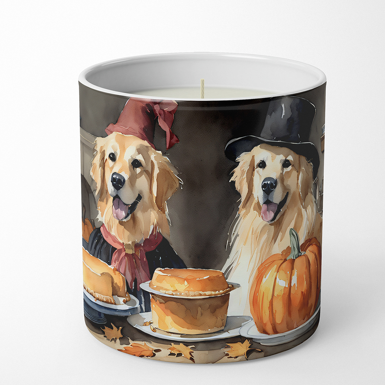 German Shepherd Fall Kitchen Pumpkins Decorative Soy Candle Caroline's Treasures