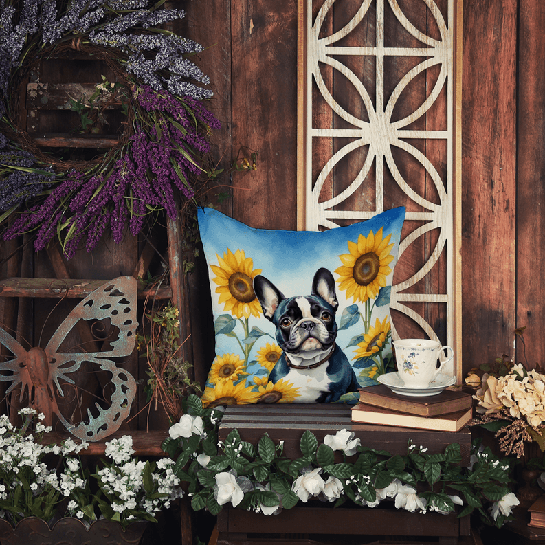 German Shepherd in Sunflowers Pair of Pot Holders Caroline's Treasures