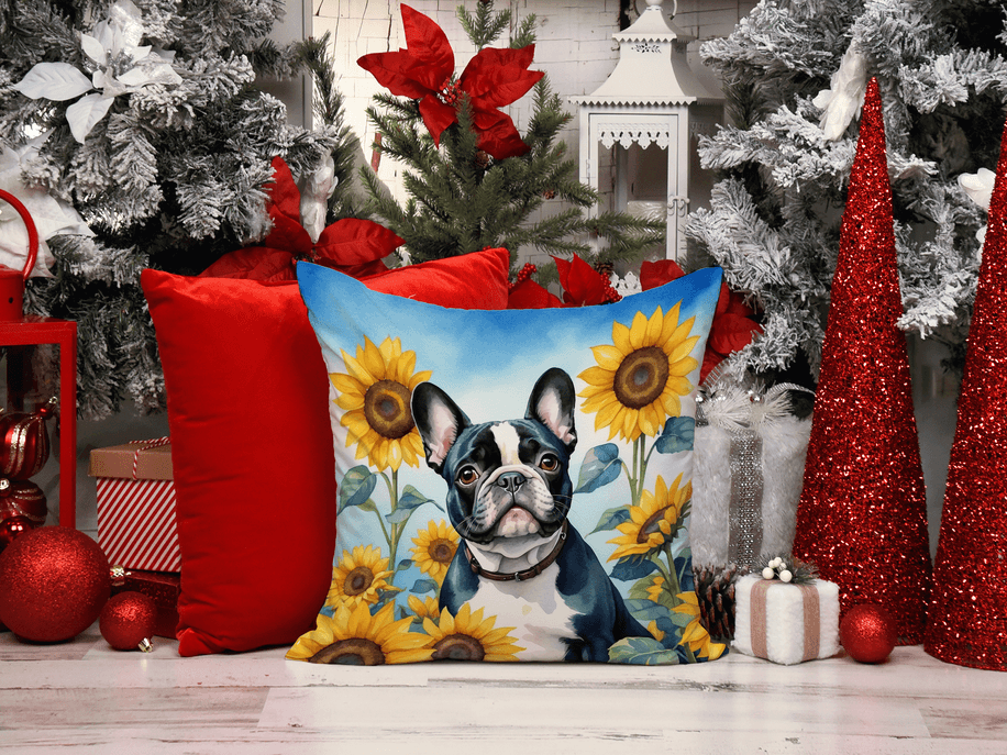 German Shepherd in Sunflowers Pair of Pot Holders Caroline's Treasures