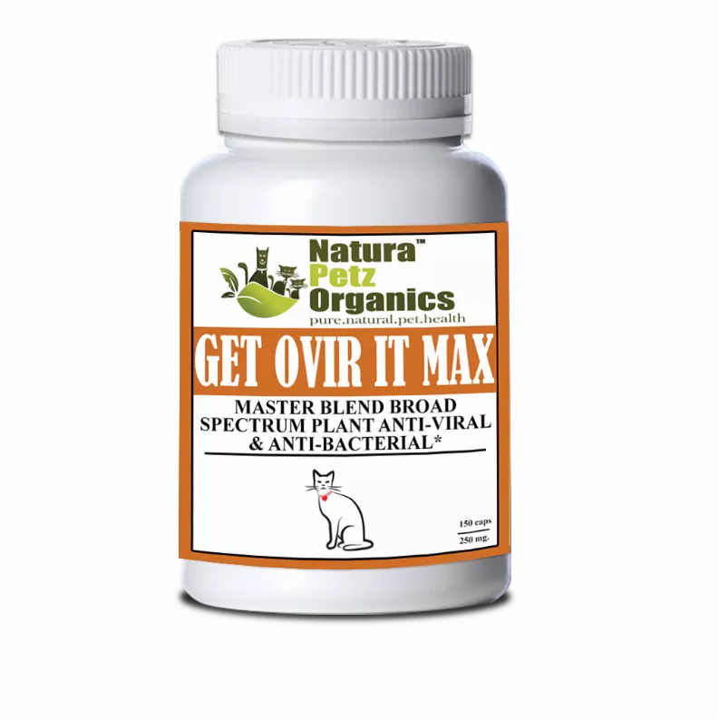 Get Ovir It Max* Master Blend Broad Spectrum Plant Anti Viral Anti Bacterial For Dogs And Cats* Organic Pet Systems