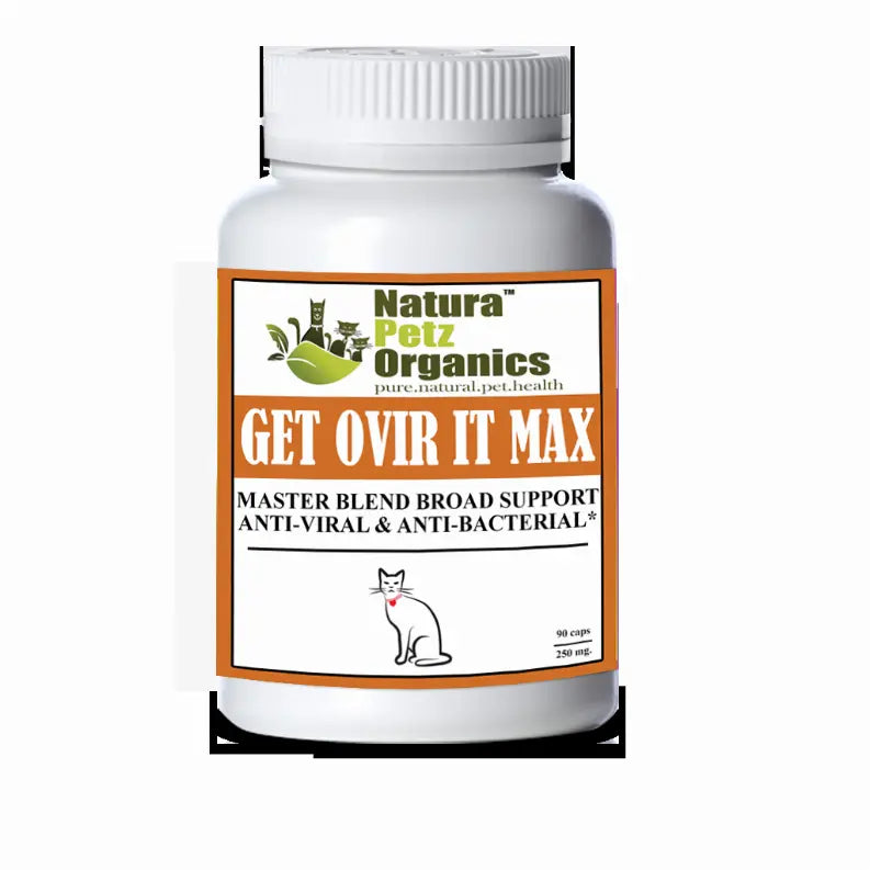 Get Ovir It Max* Master Blend Broad Spectrum Plant Anti Viral Anti Bacterial For Dogs And Cats* Organic Pet Systems