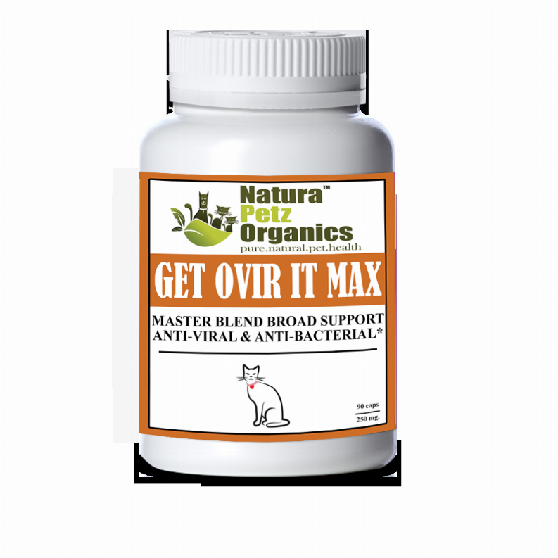 Get Ovir It Max* Master Blend Broad Spectrum Plant Anti Viral Anti Bacterial For Dogs And Cats* Organic Pet Systems