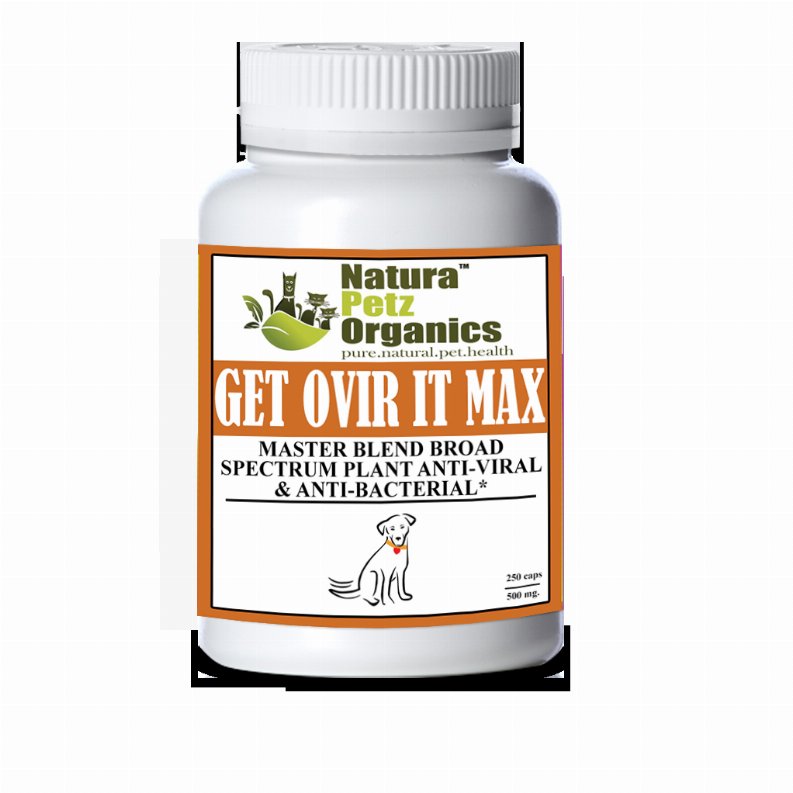 Get Ovir It Max* Master Blend Broad Spectrum Plant Anti Viral Anti Bacterial For Dogs And Cats* Organic Pet Systems