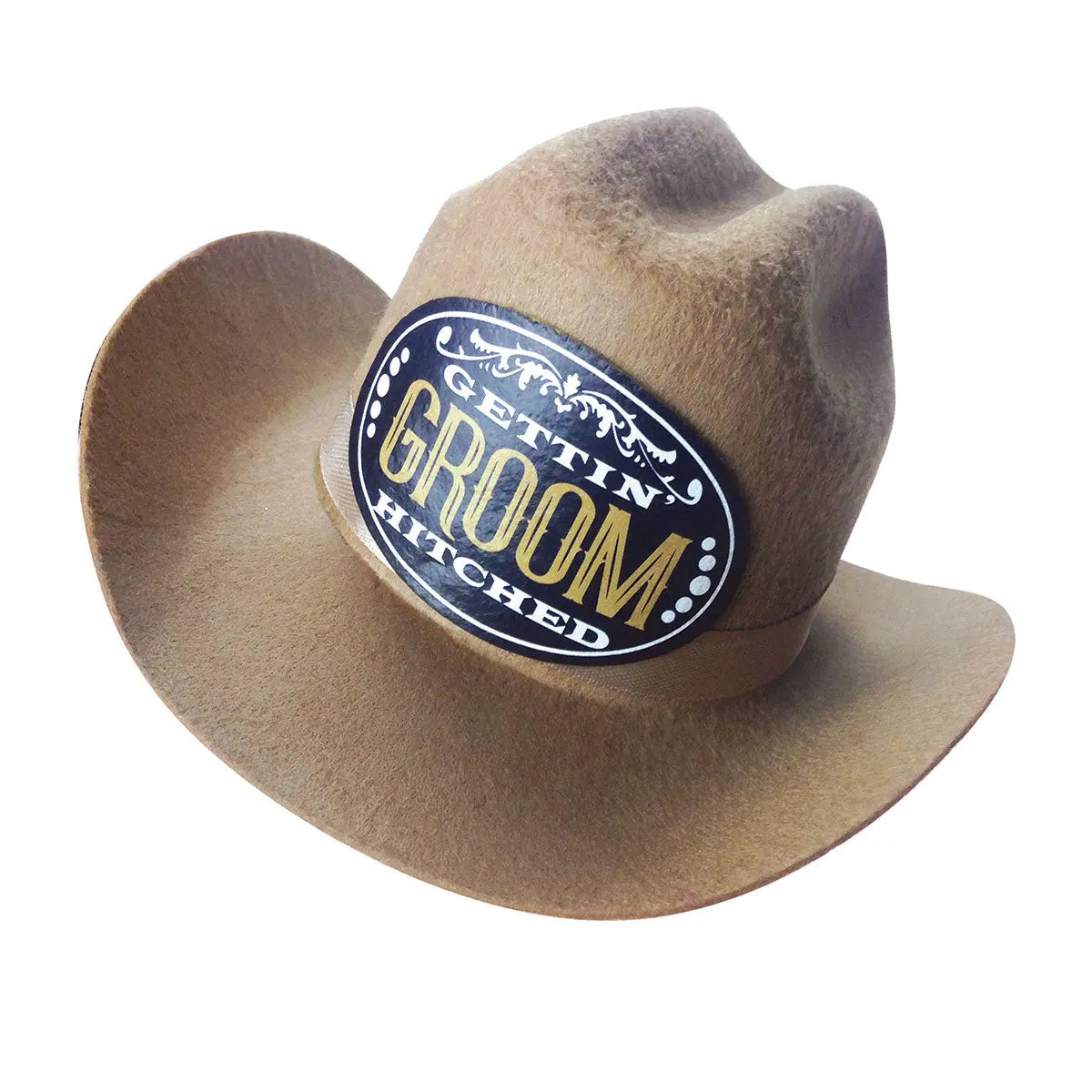 Gettin' Hitched Groom Cowboy Hat - GreatEagleInc