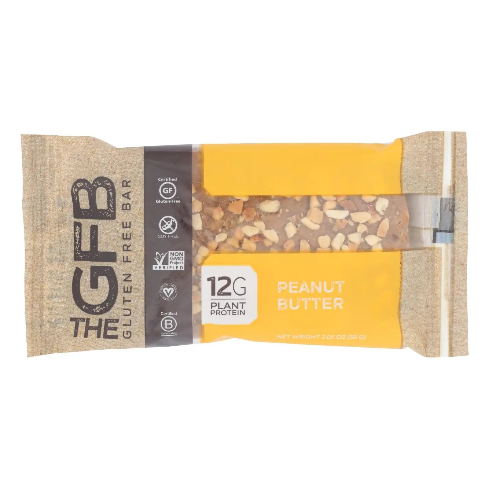 Gfb Nutrition Bars  - Case Of 12 - 2.05 Oz The Gfb