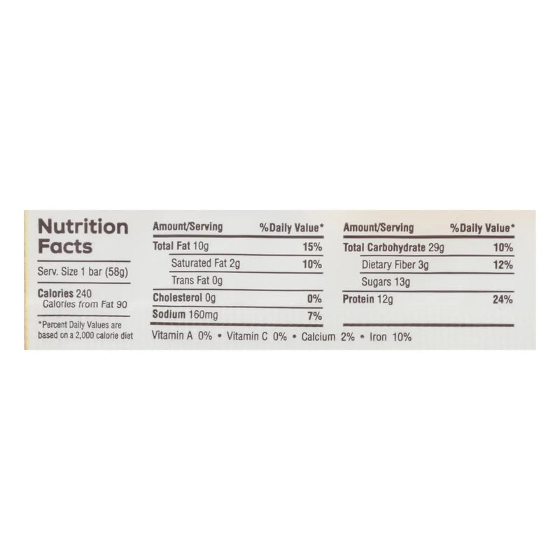 Gfb Nutrition Bars  - Case Of 12 - 2.05 Oz The Gfb