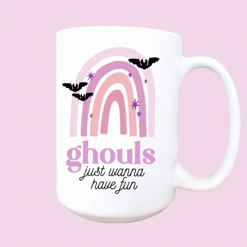 Ghouls wanna have fun ceramic coffee mug Mug & Mini