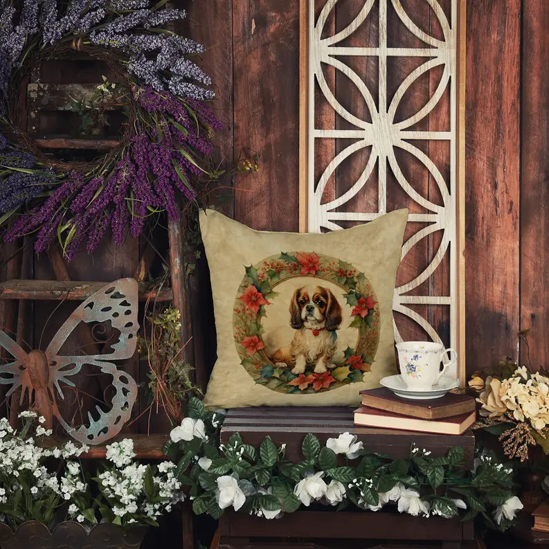 Giant Schnauzer Christmas Flowers Pair of Pot Holders Caroline's Treasures