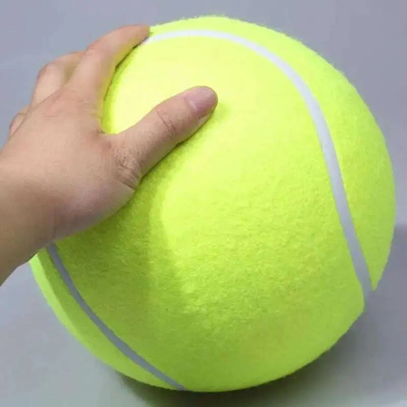 Giant-Tennis-Ball-For-Pet-Chew-Toy-Big-Inflatable-Tennis-Ball-Signature-Mega-Jumbo-Pet-Toy-Ball-Supplies-Outdoor-Cricket-GreatEagleInc-334162793