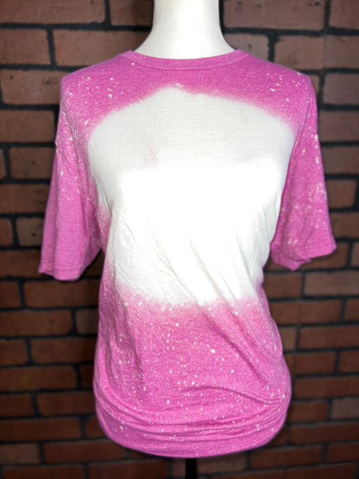 Gildan Berry Bleach Blank Tee The Blended Owl