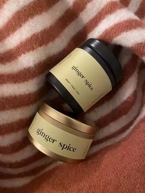 Ginger Spice Candle Bow Down Studio