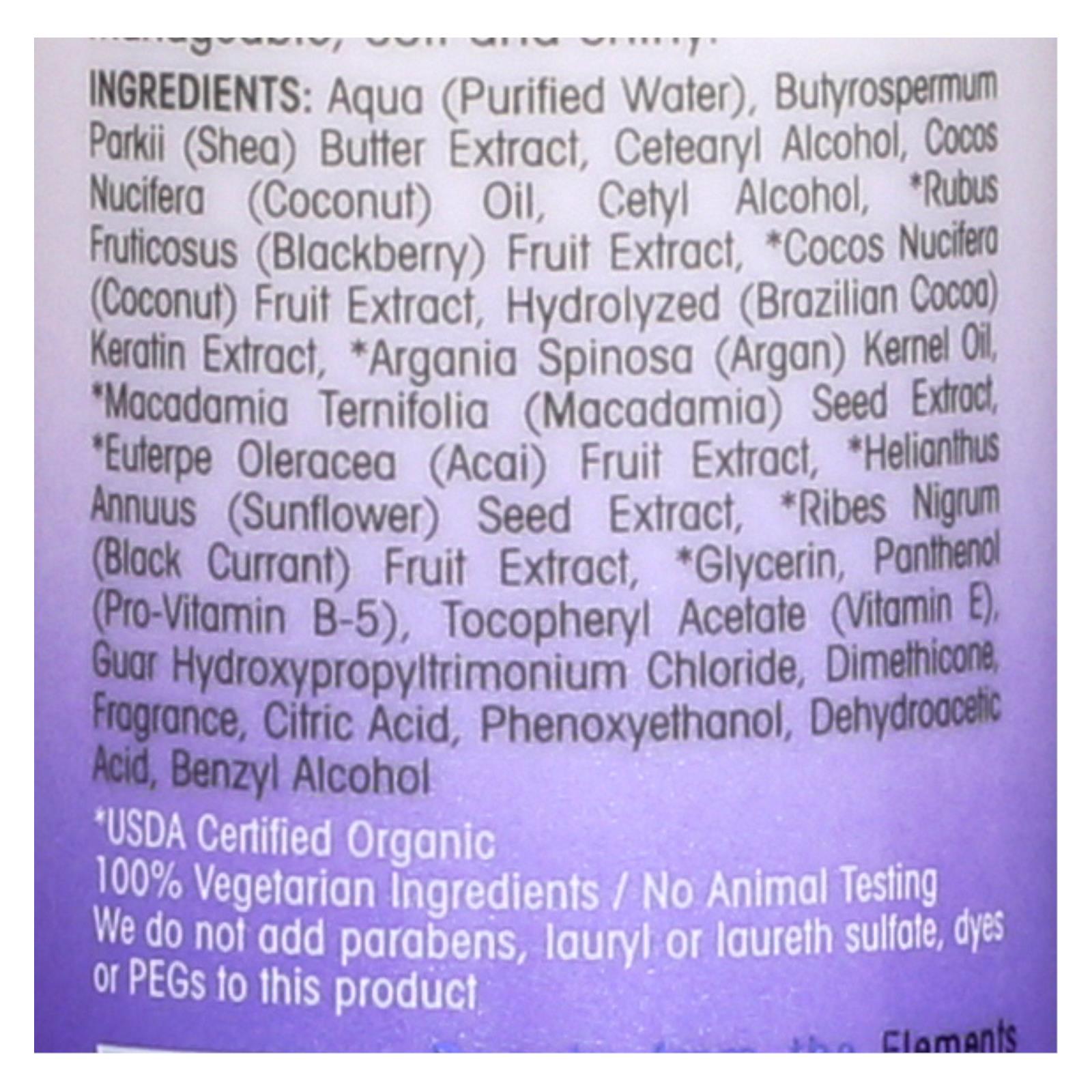Giovanni Hair Care Products Conditioner - 2chic - Repairing - Leave-in Conditioning And Styling Elixir - Blackberry And Coconut Milk - 4 Oz - 1 Each Giovanni Hair Care Products